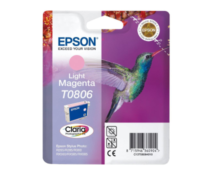 Tusz Tusz EPSON T0806 Light Magenta (C13T08064010)
